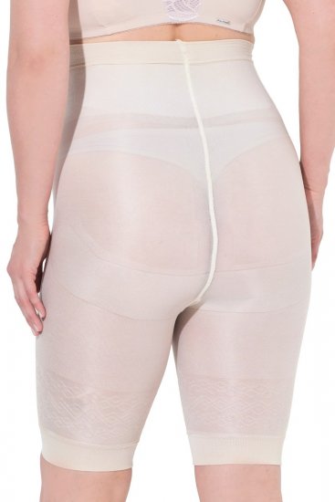 Ulla Popken 838209 Corrigerende anti-schuur shorts Gebroken wit - Anti-schuur shorts - 