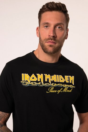 JP1880 Iron Maiden Piece Of Mind T-Shirt Black - Band T-shirts - Band T-shirts in grote maten