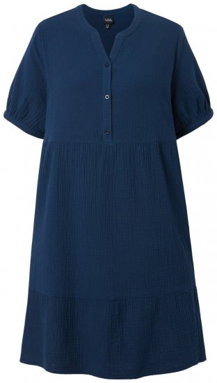 Ulla Popken 838567 Jurk met korte mouwen Meerkleurig - Midi jurken - Midi jurken in grote maten