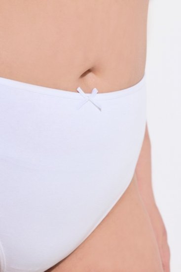 Ulla Popken 838637 Strings 3-pack Wit - Slips - 