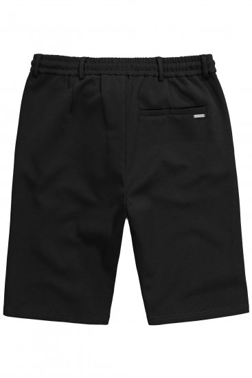 JP1880 Jersey Bermuda Chino Shorts Flexnamic Black - Korte broeken - Grote Maten Korte Broeken Heren