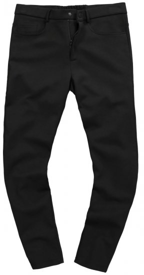 JP1880 New York Flexnamic Jersey broek met vijf zakken Zwart - Pakken - Grote Maten Kostuum Heren
