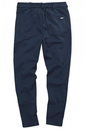 JP1880 New York Flexnamic Jersey broek met vijf zakken Donkerblauw - Pakken - Grote Maten Kostuum Heren