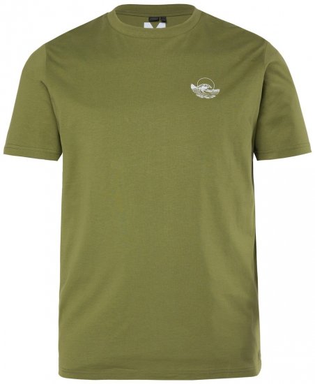 Men+ 682 T-shirt Golf Kakigroen - T-shirts - Grote Maten T-shirts Heren