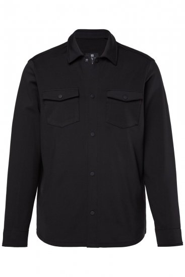 JAY-PI FLEXNAMIC® Sweat-Overshirt Black - Jassen - Grote Maten Herenjassen