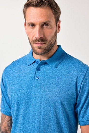 JAY-PI FLEXNAMIC® Poloshirt Blue - Polo shirts - Grote Maten Poloshirts Heren