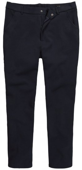 Men+ 207 Bilbao Flexlastic Jersey chino Donkerblauw - Pakken - Grote Maten Kostuum Heren