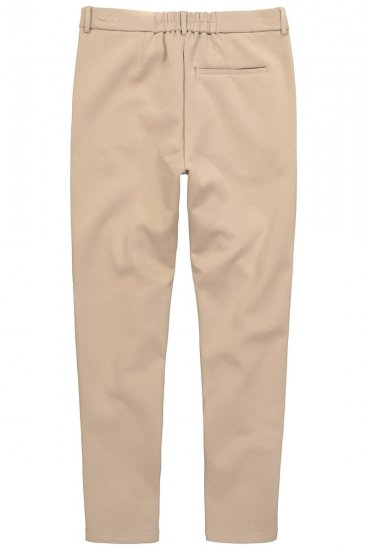 Men+ 207 Bilbao Flexlastic Jersey chino Zand - Pakken - Grote Maten Kostuum Heren