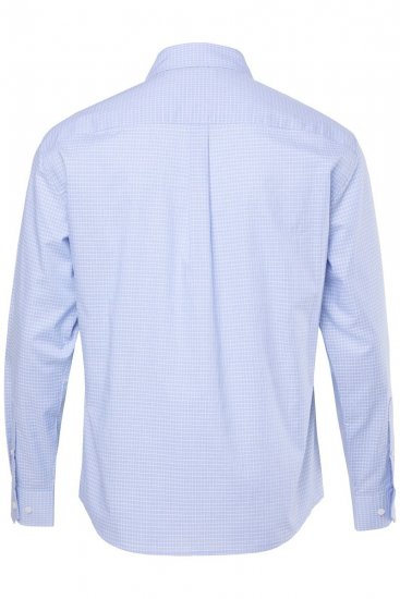 JP1880 Business Shirt Long Sleeve Ice Blue - Overhemden - Overhemden Grote Maten Heren
