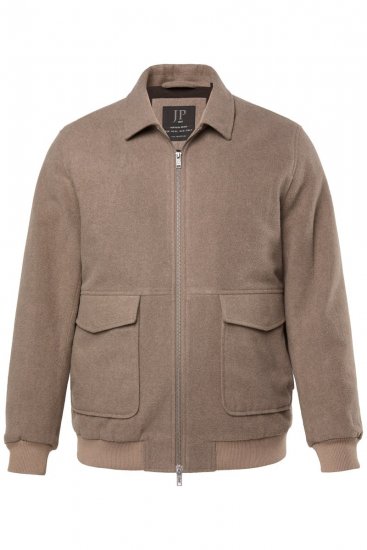 JP1880 Blouson Jacket Lightweight and Warm Brown - Jassen - Grote Maten Herenjassen