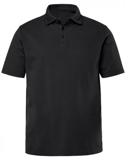 JP1880 Polo Shirt Pique Vintage Black - Polo shirts - Grote Maten Poloshirts Heren