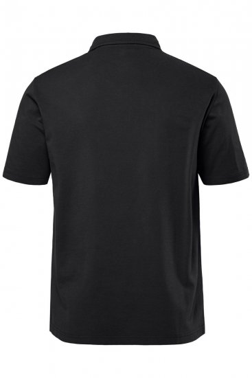 JP1880 Polo Shirt Pique Vintage Black - Polo shirts - Grote Maten Poloshirts Heren