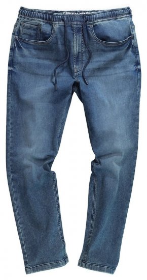JP1880 FLEXNAMIC Straight Fit Jeans with Stretch Waist - Jeans & broeken - Jeans & Broeken Grote Maten Heren