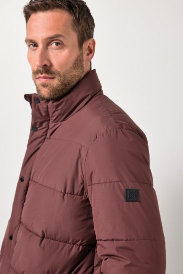 JP1880 Jacket Quilted Extra Warm Brown - Jassen - Grote Maten Herenjassen