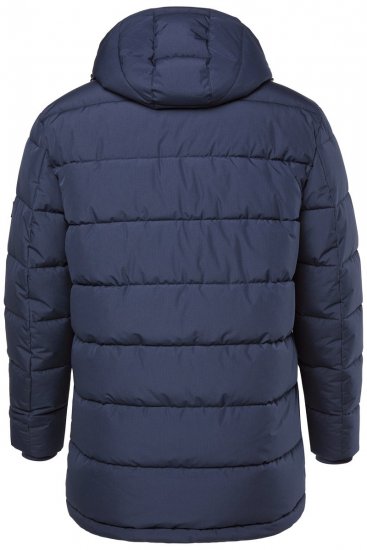 Men+ 426 Parka met capuchon Marineblauw - Jassen - Grote Maten Herenjassen