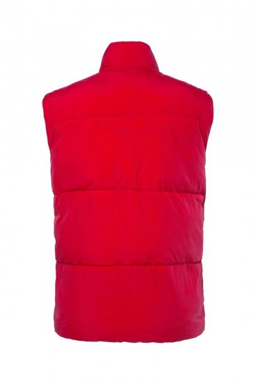 STHUGE 842684 Gewatteerde bodywarmer Rood - Jassen - Grote Maten Herenjassen