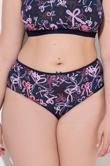 Ulla Popken 844495 Slips 5-pack Pruim - Slips - 