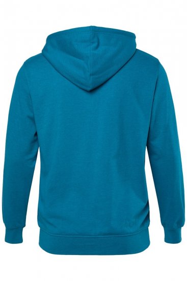 Men+ 973 Hoodie met rits Competition Grijsblauw - Sweaters & hoodies - Sweaters & Hoodies Grote Maten Heren