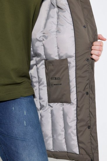 Ulla Popken 845111 Parka Donkergroen - Jassen - Jassen in grote maten