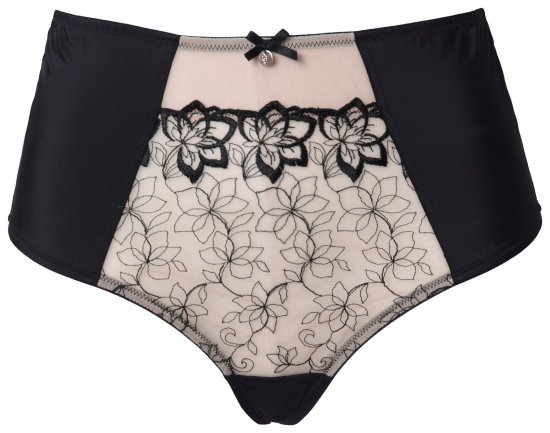 Ulla Popken 845347 Gebloemde strings Oudroze - Slips - 