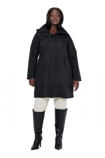 Ulla Popken SYMPATEX Triple Function Jacket Black - Jassen - Damesjassen in grote maten