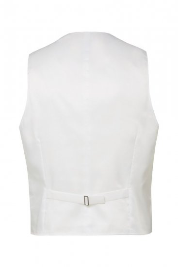 JP1880 846048 Bruiloftsgilet Gebroken wit - Pakken - Grote Maten Kostuum Heren