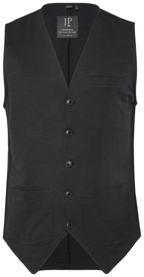 JP1880 846089 Sweat gilet Zwart - Pakken - Grote Maten Kostuum Heren