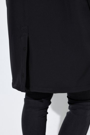 Ulla Popken 846278 Softshell jas Zwart - Jassen - Jassen in grote maten