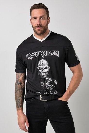 JP1880 Iron Maiden The Book of Souls T-Shirt Black - Band T-shirts - Band T-shirts in grote maten