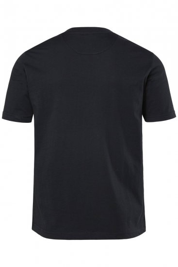 Men+ 547 T-shirt Rute Raus Zwart - T-shirts - Grote Maten T-shirts Heren
