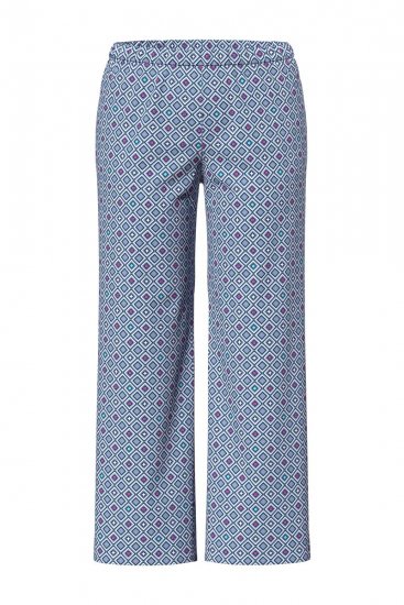 Ulla Popken 850045 Pyjama met korte mouwen Lichtblauw - Pyjama's en Loungewear - 
