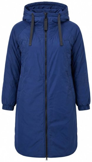 Ulla Popken 850376 Parka Indigo - Jassen - Jassen in grote maten