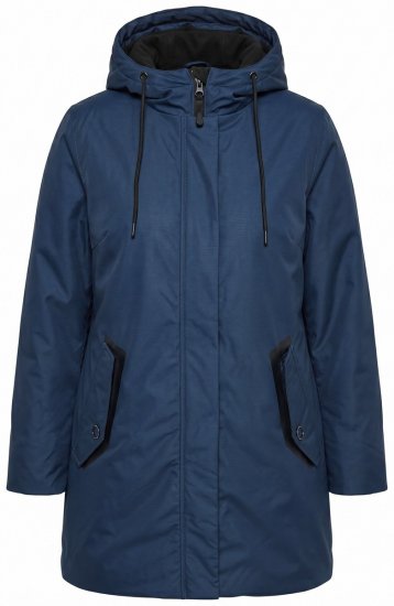 Ulla Popken 850794 Functionele jas Donkerblauw - Jassen - Jassen in grote maten