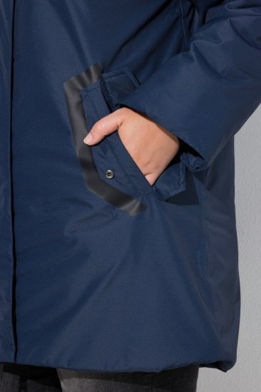 Ulla Popken 850794 Functionele jas Donkerblauw - Jassen - Jassen in grote maten