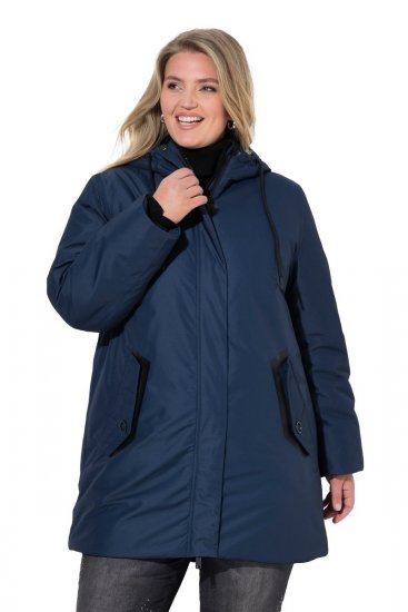 Ulla Popken 850794 Functionele jas Donkerblauw - Jassen - Jassen in grote maten