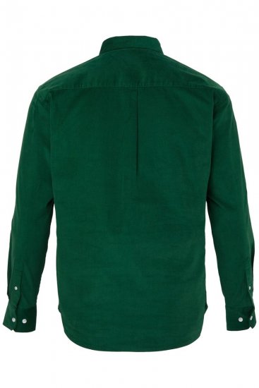 JP1880 850921 Ribfluwelen overhemd met lange mouwen Bosgroen TALL - TALL overhemden - TALL overhemden met extra lengte