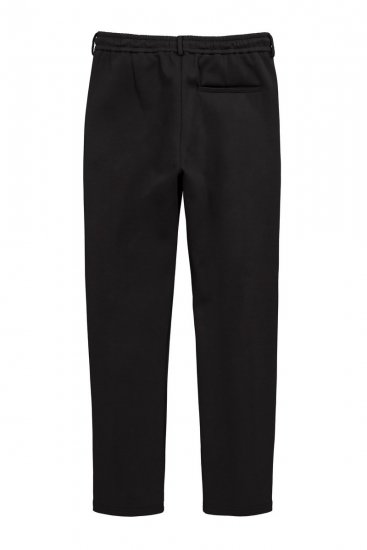 Men+ 663 Bilbao Flexlastic Jersey broek met elastische tailleband Zwart - Pakken - Grote Maten Kostuum Heren