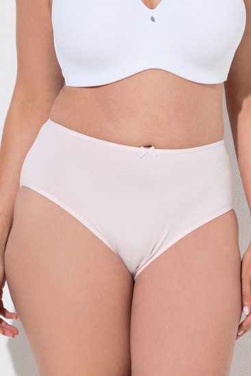 Ulla Popken 851725 Bedrukte slips 5-pack Lila - Slips - 