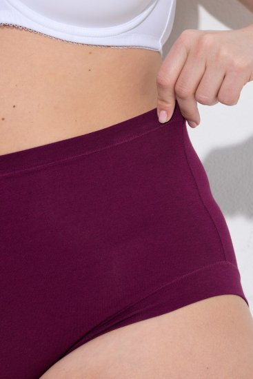Ulla Popken 851736 Slips met hoge taille 3-pack Zwart - Slips - 