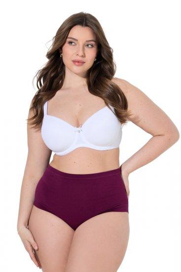 Ulla Popken 851736 Slips met hoge taille 3-pack Zwart - Slips - 