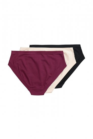 Ulla Popken 851739 Slips 3-pack Zwart - Slips - 