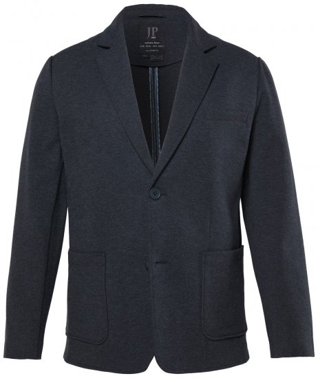 JP1880 Naples Flexnamic Jersey colbert Donkergrijs gemêleerd - Pakken - Grote Maten Kostuum Heren