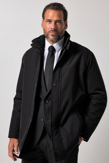 JP1880 852348 Waterdichte business jas Zwart TALL - TALL jassen - TALL jassen met extra lengte