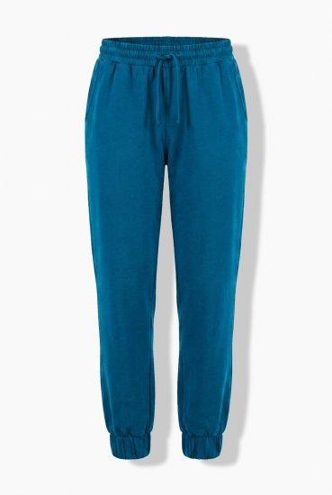 Ulla Popken 852725 Loungebroek Petrol - Pyjama's en Loungewear - 