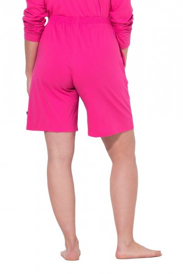 Ulla Popken 852752 Pyjamashort met strepen 2-pack Roze - Pyjama's en Loungewear - 