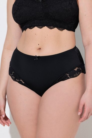 Ulla Popken 852930 Slips Zwart - Slips - 