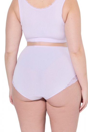 Ulla Popken 853640 Zwangerschapsslips met kant Oudroze - Slips - 