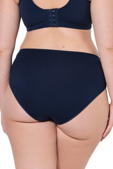 Ulla Popken 853698 Slips met kant 5-pack Zwart - Slips - 