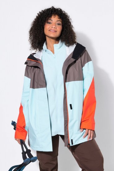 Ulla Popken 855313 Parka Taupe - Jassen - Jassen in grote maten