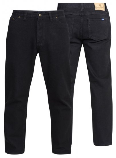 Rockford Comfort Jeans Black TALL SIZES - HERENKLEDING MT-6XLT - Tall Kleding Heren